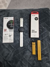 Polar Ignite Sportuhr, Weiß, Größe M/L funktioniert einwandfrei