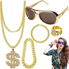 Zuhälter Kostüm Set, 5 Stk