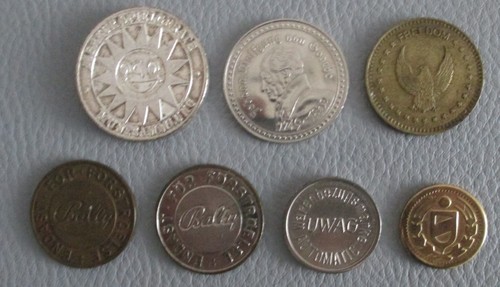 Token medaille 7 wertmarken - -,