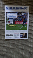 Programm Hertha BSC Berlin - 1. FC Magdeburg 23/24