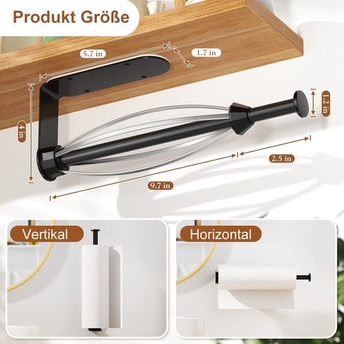 Küchenrollenhalter ohne