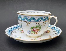 Große seltene Englische Teetasse mit Diamond Mark 1842-1867