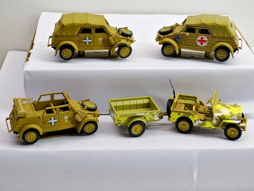 Schuco vw kübelwagen - 1:43,