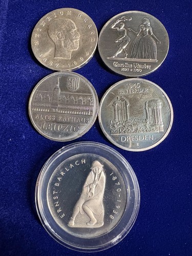 Ddr mark münzen 1969 - ddr, 5