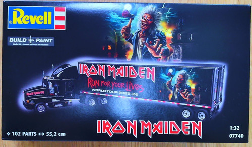 Revell iron maiden tour truck - iron,