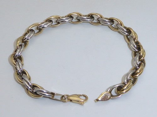 585 gold bracelet 14k gelbgold - 585,