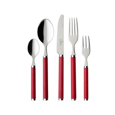 Villeroy & Boch Play! Red Roses Tafelbesteck Besteck Set 5-teilig
