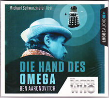 Doctor Who - Die Hand des Omega - 4 CDs Hörbuch Ben Aaronovitch  NEU & OVP