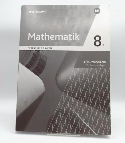 Mathematik lösungsband - mathematik, 8