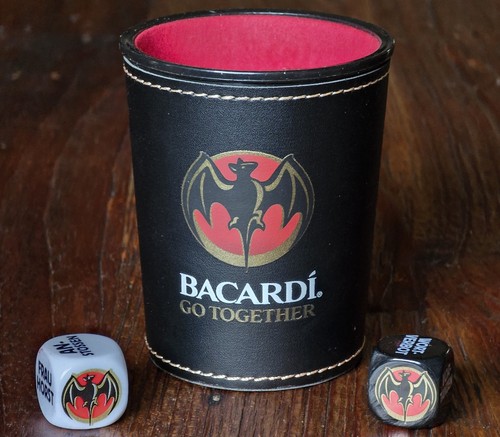 Bacardi würfelbecher in - bacardi,