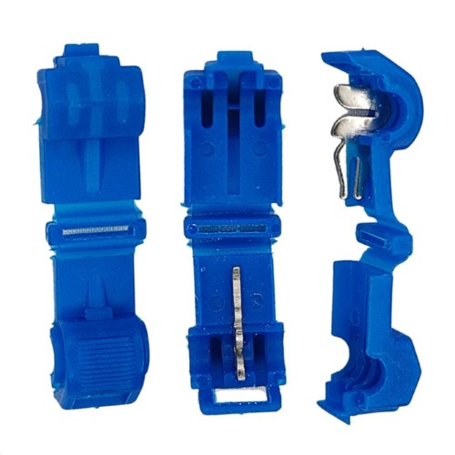 100x abzweigverbinder blau - 100x,