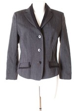 TONI GARD Blazer Jacke mit Wolle Damen Gr. DE 38 in Grau/Schwarz