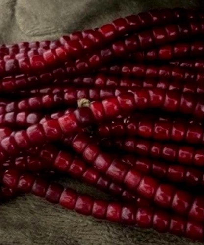 Indianerschmuck rot vintage - indianerschmuck,