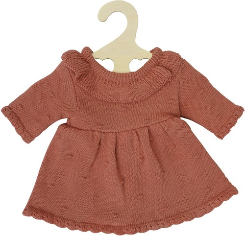 Puppen strickkleid aus - puppen-strickkleid,