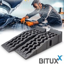 Autorampen Auffahrrampe Auffahrkeil PKW Auto Wohnmobil 245mm breit 6T 2x Bituxx®