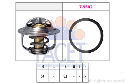 Facet thermostat für - facet,