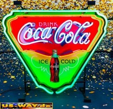 N-0112 Neon "Coca Cola" Schild Leuchtreklame USA Diner Neonreklame Vintage Retro