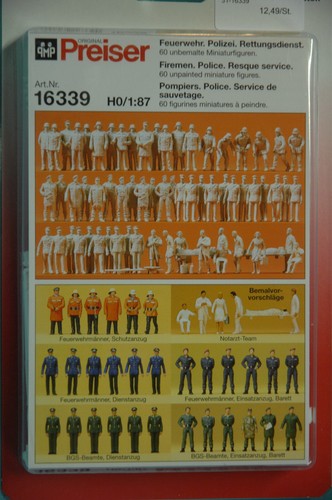 Preiser 16339 feuerwehr - preiser,