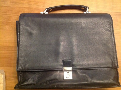 Business aktentasche schwarz - business,
