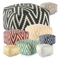 Kelim Sitzwürfel 50x50 H35cm Pouf Fußhocker Sitzhocker Bodenkissen Fußschemel