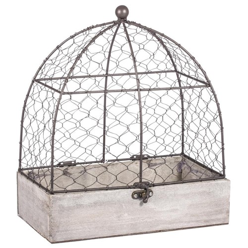 Vintage vogelkäfig shabby - vogelkäfig,