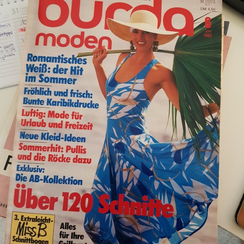Burda moden 1985 über - burda,