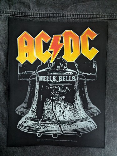 Hells bells backpatch - -,