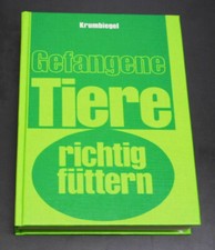 Gefangene Tiere richtig