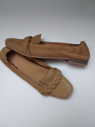 Penny loafer slipper braun - slipper,