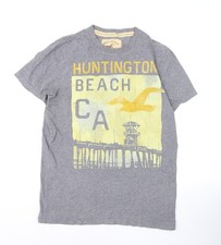 Hollister herren shirt grau - hollister,