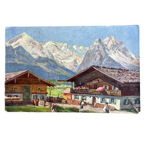 Postkarte garmisch - ak,
