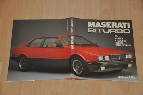 Maserati biturbo 420 420s - maserati,