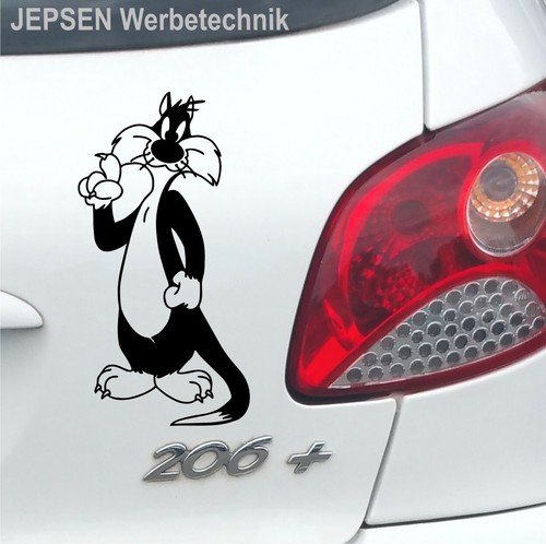 Autoaufkleber kater sylvester - autoaufkleber,