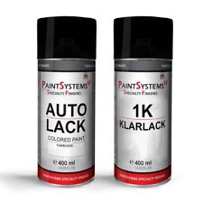 Autolack Spray VW - LA7W Reflexsilber + Klarlack 2x400ml Spraydose