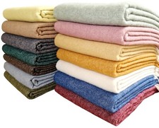 Wolldecke 100% Schurwolle Wohndecke Plaid in versch. Farben 140 x 200cm Tirol