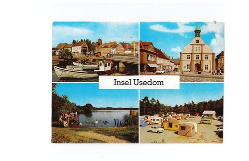 Ansichtskarte wolgast usedom - ansichtskarte,