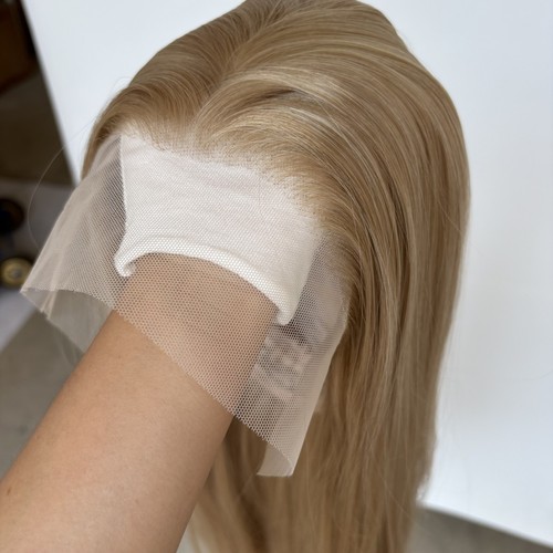 Mischblond long straight - long,
