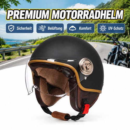 Motorradhelm jethelm pilothelm - motorradhelm,