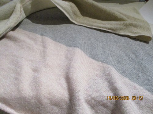Dreieckstuch beige grau - dreieckstuch,