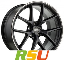 BBS CI-R schwarz matt 8x19"