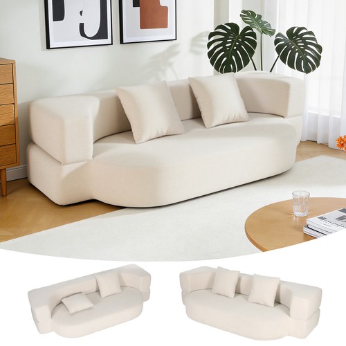 Klappbares schlafsofa 2in1 - klappbares,