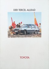 Toyota tercel allrad - allrad, 01/83