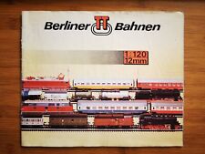 Berliner TT Bahnen / Katalog / DDR / Eisenbahn / Modelleisenbahn / Modell / Zeit