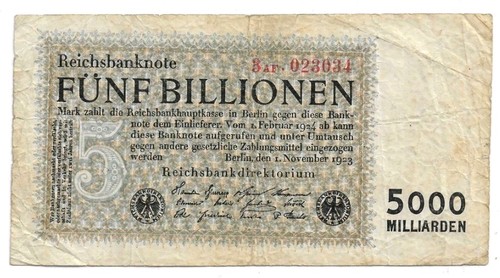Billionen mark 127c - mark, ro.