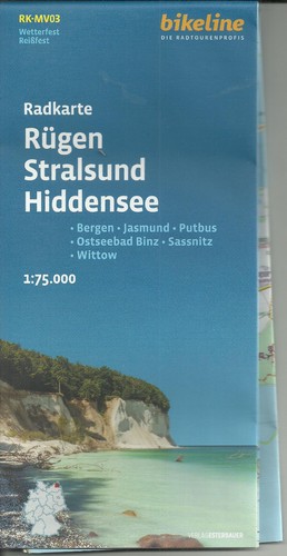 Radkarte rügen stralsund - rügen,