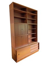 Modulare 60s Schrankwand Teak Serie Platon Lothar Wegner Franzmeyer Möbel 3.RAI2