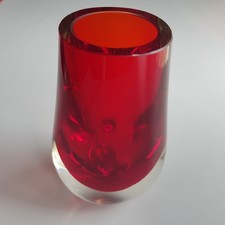 Whitefriars Kunstglas rot