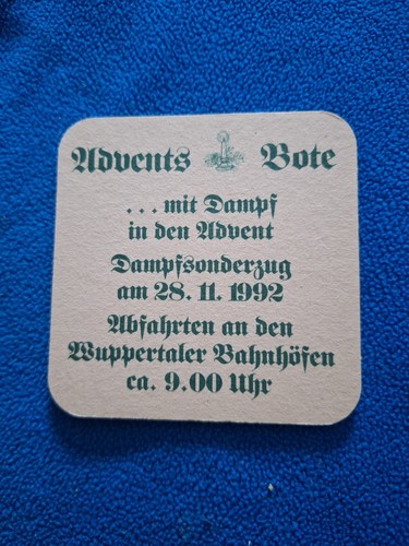 Bierdeckel 1992 adventsbote - adventsbote,