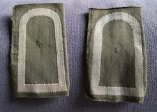 Bundeswehr Stabsunteroffizier Stufz Schulterklappen Oliv Weiß