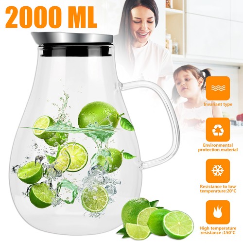Glas wasserkaraffe liter - glas, 2